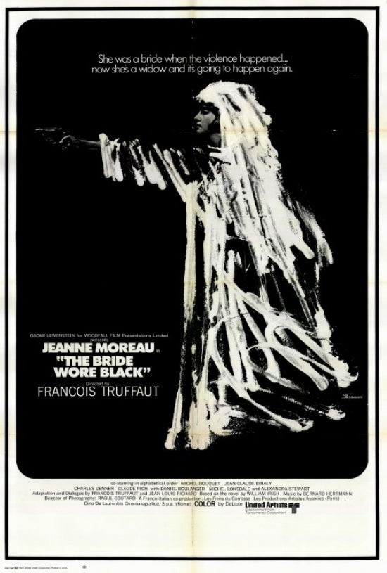 The Bride Wore Black Movie Poster Print 27 x 40