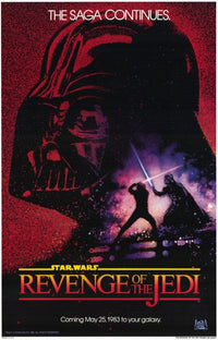 Return of the Jedi Movie Poster Print (27x40) - Iconic Sci-Fi Artwork