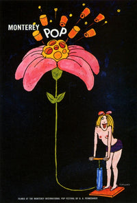Monterey Pop Movie Poster Print (27x40) - Iconic Festival Art