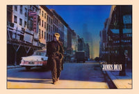 James Dean Movie Poster Print featuring iconic Hollywood legend.