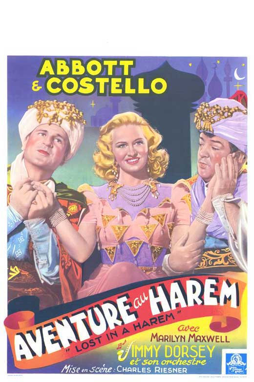 Lost in a Harem Movie Poster Print showcasing vibrant colors and intricate details.