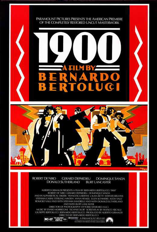 1900 Movie Poster Print (11x17) | Pop Culture Graphics