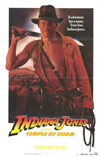 Indiana Jones and the Temple of Doom Movie Poster Print