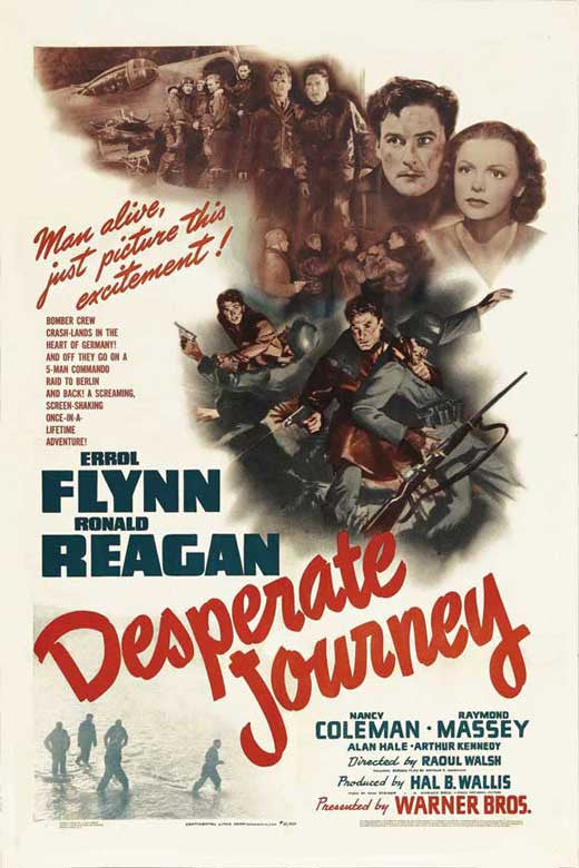 Desperate Journey Movie Poster Print (11x17)