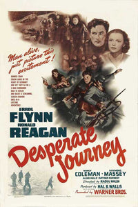 Desperate Journey Movie Poster Print (11x17)