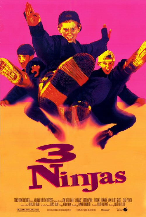 3 Ninjas Movie Poster Print (27x40) | Pop Culture Graphics