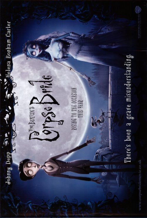 Tim Burton's Corpse Bride Movie Poster Print (11x17)