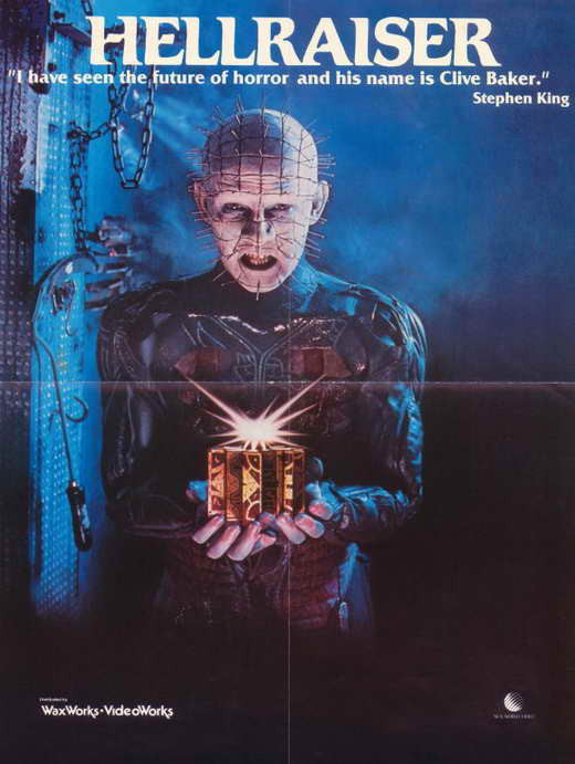 Hellraiser Horror Movie Poster Print (11x17)