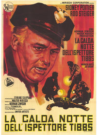 In the Heat of the Night Movie Poster Print featuring iconic film imagery.