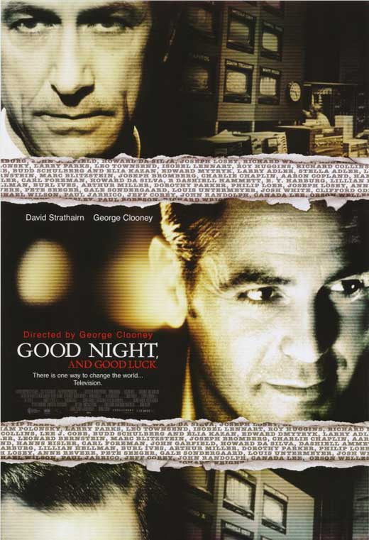 Good Night and Good Luck Movie Poster Print (11x17) - Item # MOVGH1224