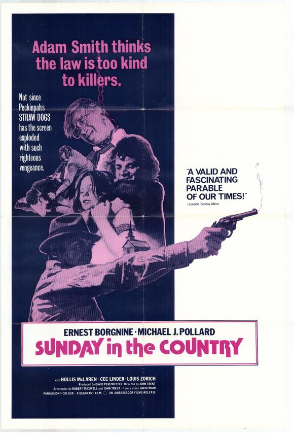 Sunday in the Country Movie Poster Print featuring nostalgic film artwork.