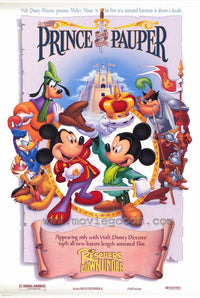 The Prince and the Pauper Movie Poster Print showcasing a classic tale.