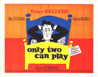 Only Two Can Play Movie Poster Print featuring classic film design.