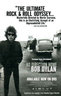 No Direction Home: Bob Dylan Movie Poster Print (11x17)