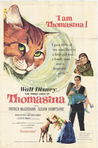 The Three Lives of Thomasina Movie Poster Print (27x40)