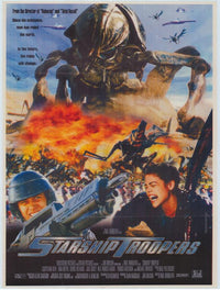 Starship Troopers Movie Poster Print 11x17 - Classic Sci-Fi Art
