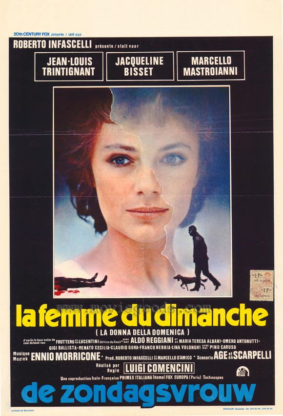 The Sunday Woman Movie Poster Print showcasing vibrant colors and cinematic themes.