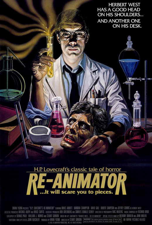 Re-Animator Movie Poster Print (27x40) | Posterazzi
