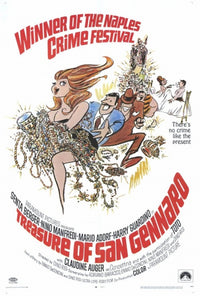Treasure of San Gennaro Movie Poster Print showcasing classic film imagery.