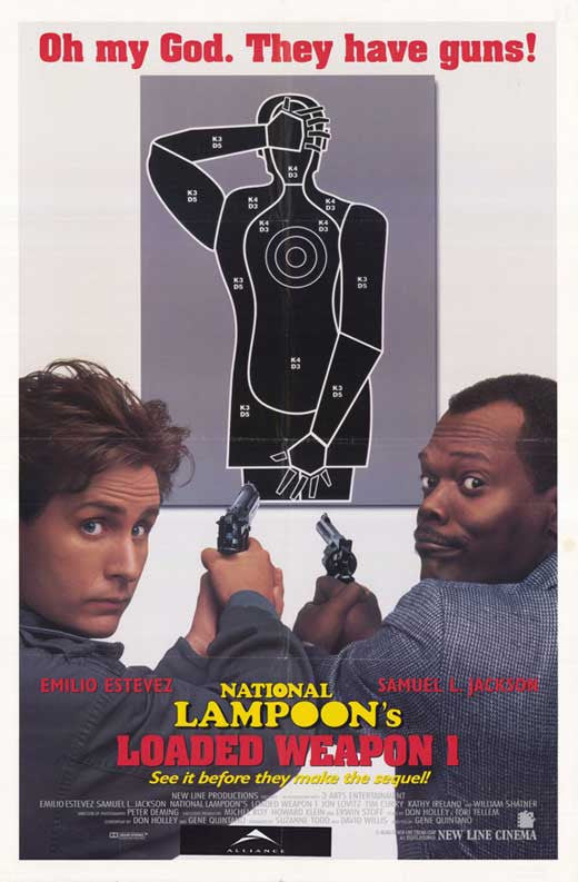 National Lampoon's Loaded Weapon 1 Movie Poster Print 11x17