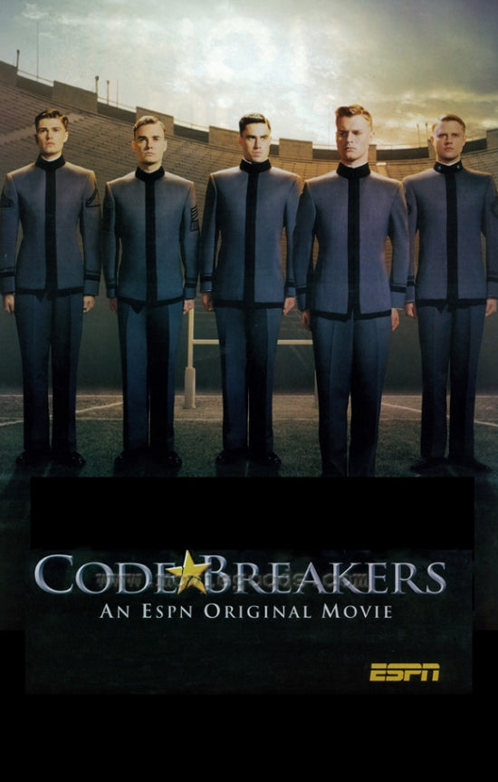 Code Breakers Movie Poster Print featuring dramatic design and vibrant colors.