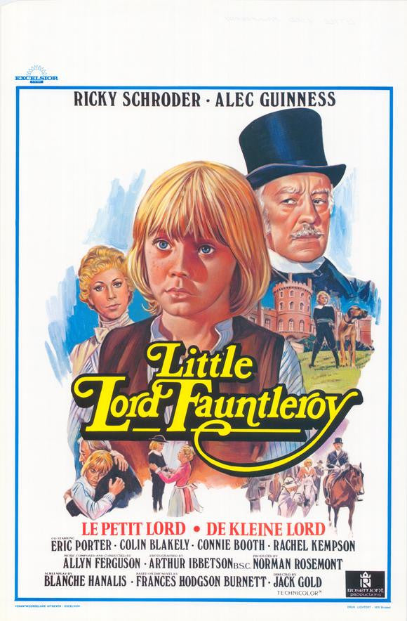 Little Lord Fauntleroy Movie Poster Print - 27 x 40