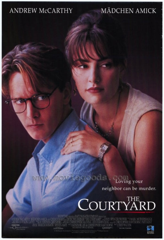 The Courtyard Movie Poster Print featuring stunning visuals.