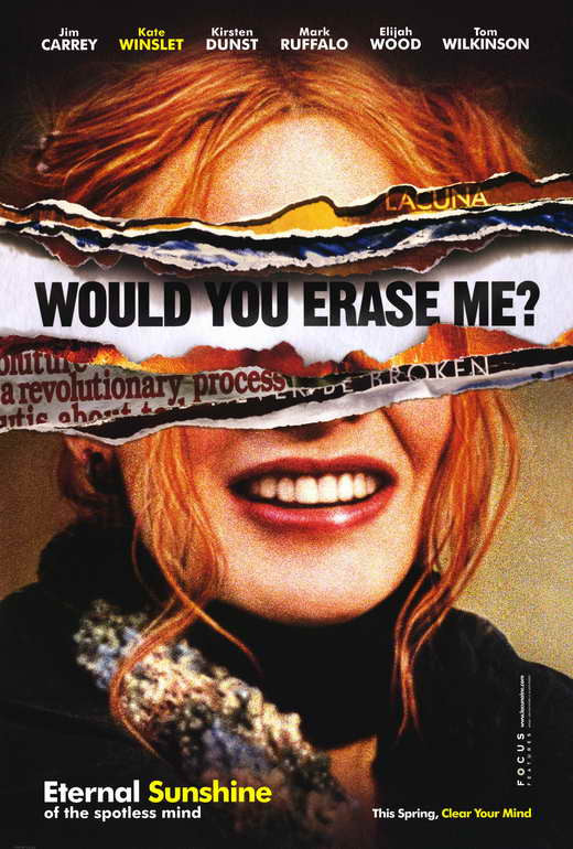 Eternal Sunshine of the Spotless Mind Movie Poster Print 27x40