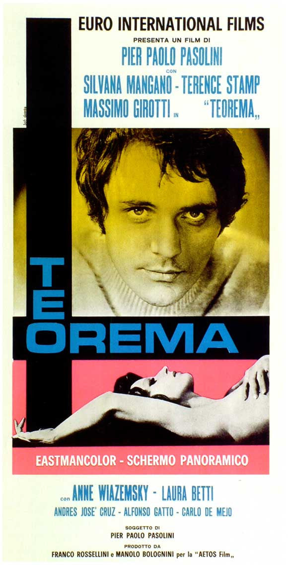 Teorema Movie Poster Print (11x17) - Perfect for Home or Office