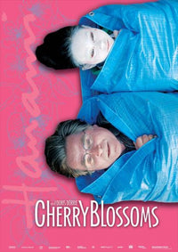 Cherry Blossoms Movie Poster Print showcasing delicate pink flowers.