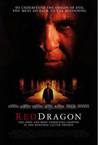 Red Dragon Movie Poster Print showcasing suspenseful artwork.