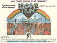 Logan's Run Movie Poster Print showcasing iconic sci-fi imagery.
