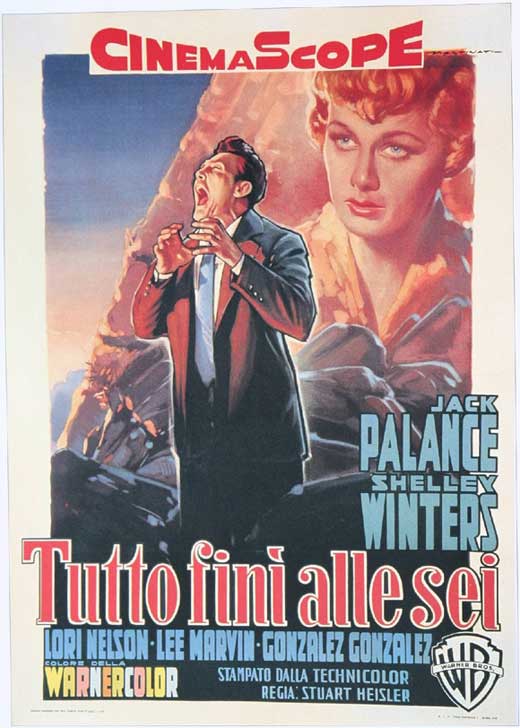 I Died a Thousand Times Movie Poster Print showcasing classic film art.