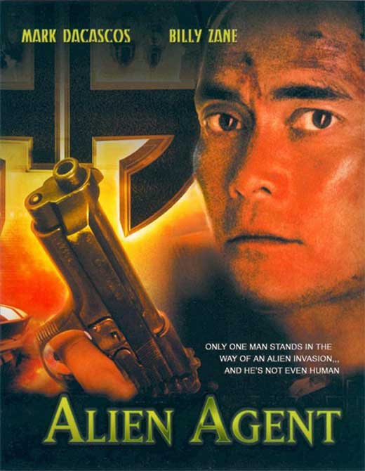 Alien Agent Movie Poster Print showcasing sci-fi visuals.