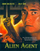 Alien Agent Movie Poster Print showcasing sci-fi visuals.