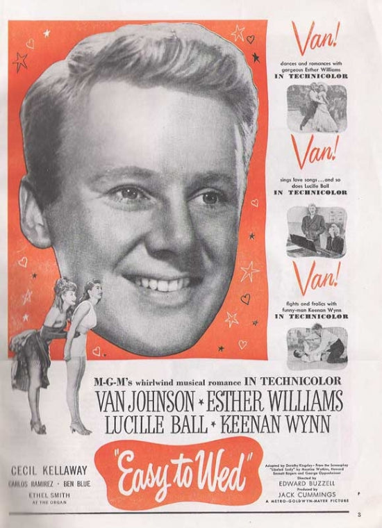 Easy to Wed Movie Poster Print showcasing vibrant colors and imagery.