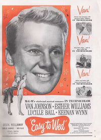 Easy to Wed Movie Poster Print showcasing vibrant colors and imagery.