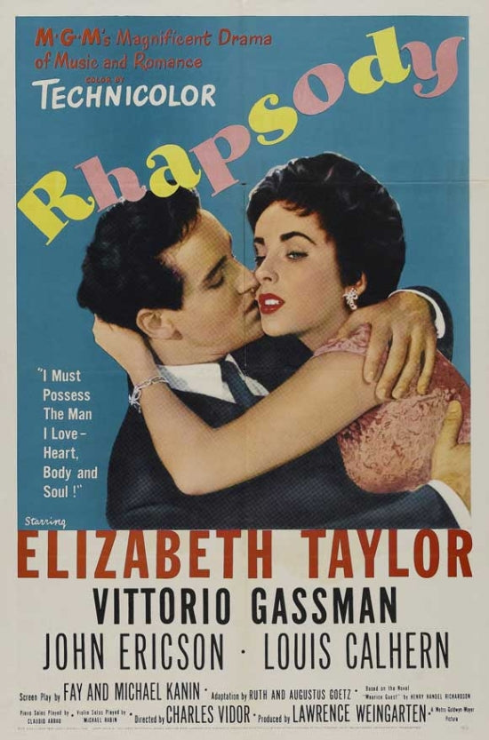 Rhapsody Movie Poster Print showcasing vibrant colors and cinematic imagery.