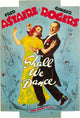 Shall We Dance Movie Poster Print featuring dance theme
