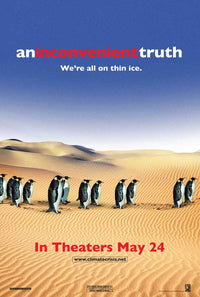 An Inconvenient Truth Movie Poster Print showcasing climate change awareness