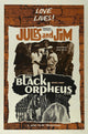 Black Orpheus Movie Poster Print showcasing vibrant colors and iconic imagery.