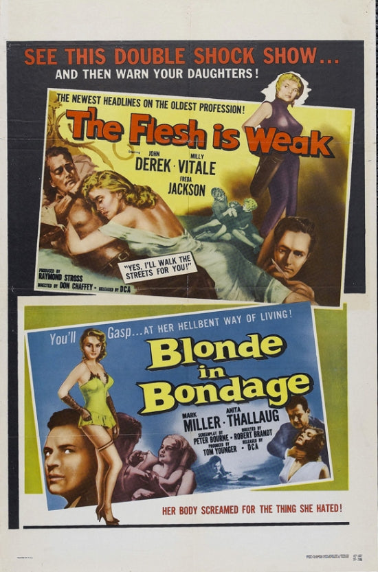 The Flesh Is Weak Movie Poster Print showcasing cinematic art.
