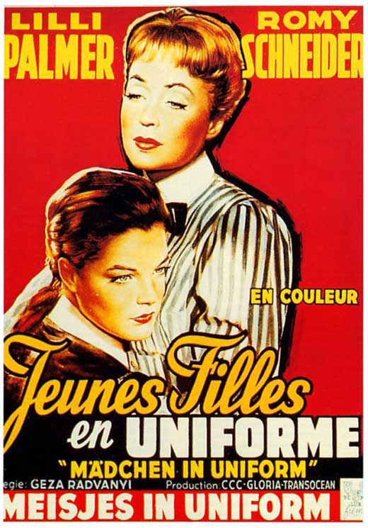 Maedchen in Uniform movie poster print showcasing classic cinema.