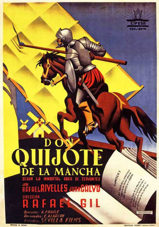 Don Quixote Movie Poster Print (27x40) | Posterazzi