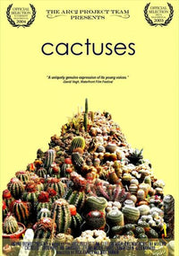 Cactuses Movie Poster Print showcasing vibrant artwork.