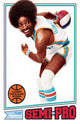 Semi-Pro Movie Poster Print showcasing vibrant design and humor.