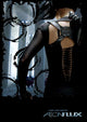 Aeon Flux Movie Poster Print featuring stunning sci-fi artwork.