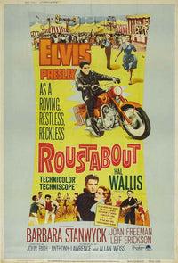 Roustabout Movie Poster Print featuring classic film art.