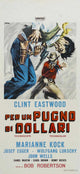 A Fistful of Dollars Movie Poster Print showcasing classic Western film art.