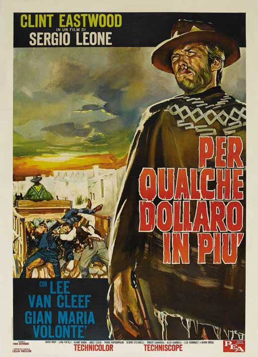 For a Few Dollars More Movie Poster Print 27x40